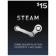 Voucher Steam Wallet Code 15 USD (US)